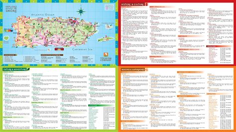 tourist map of puerto rico|printable map of puerto rico.